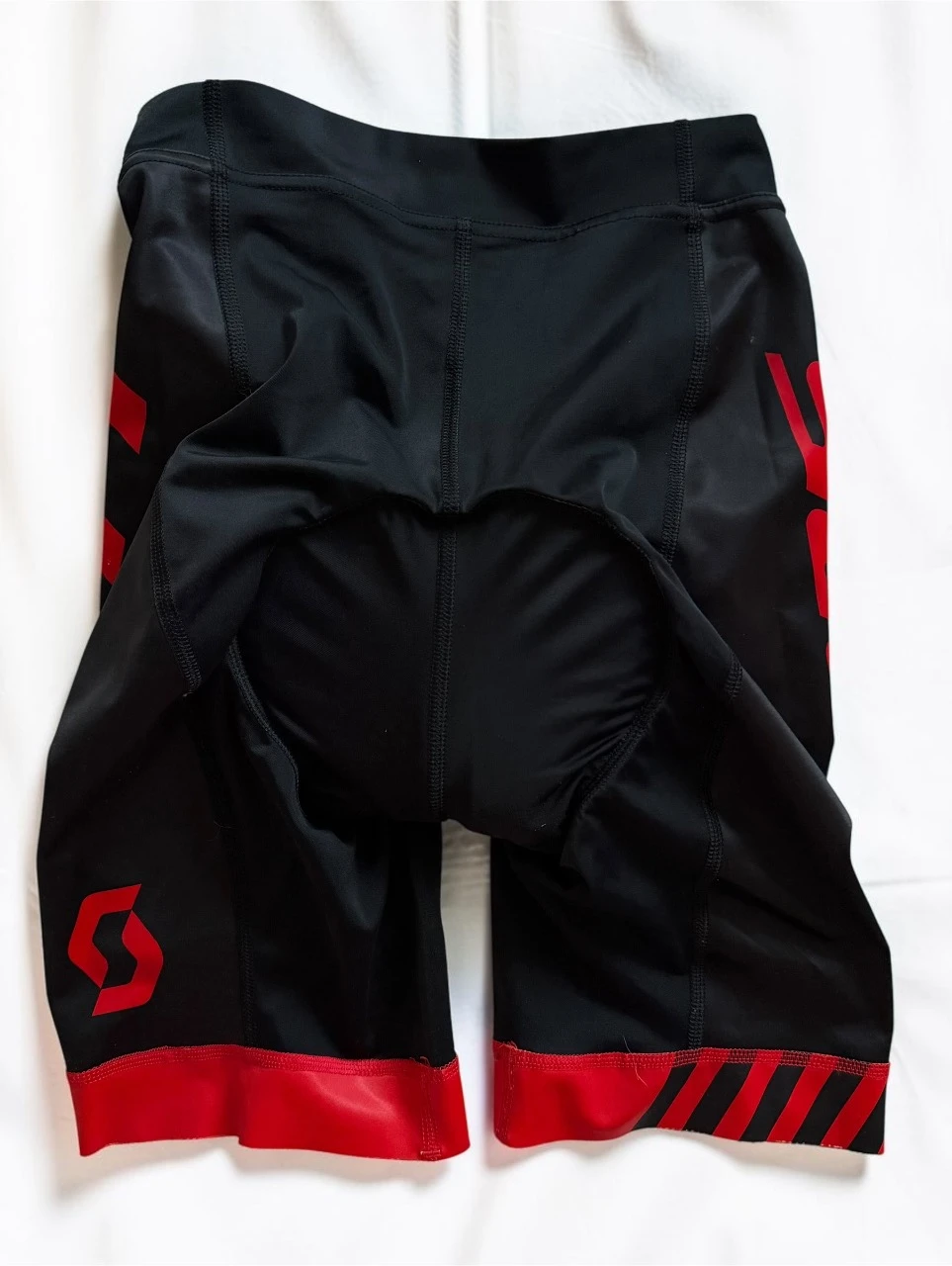 Scott fietsbroek zwart en rood maat S – photo 7